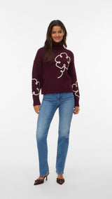 VERO MODA VMFLASH straight jeans in medium blue - Image 1