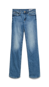 VERO MODA VMFLASH straight jeans in medium blue - Image 3