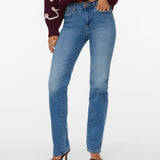 VERO MODA VMFLASH straight jeans in medium blue - Image 6