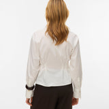 VERO MODA VMFRIBA cuff top - snow white