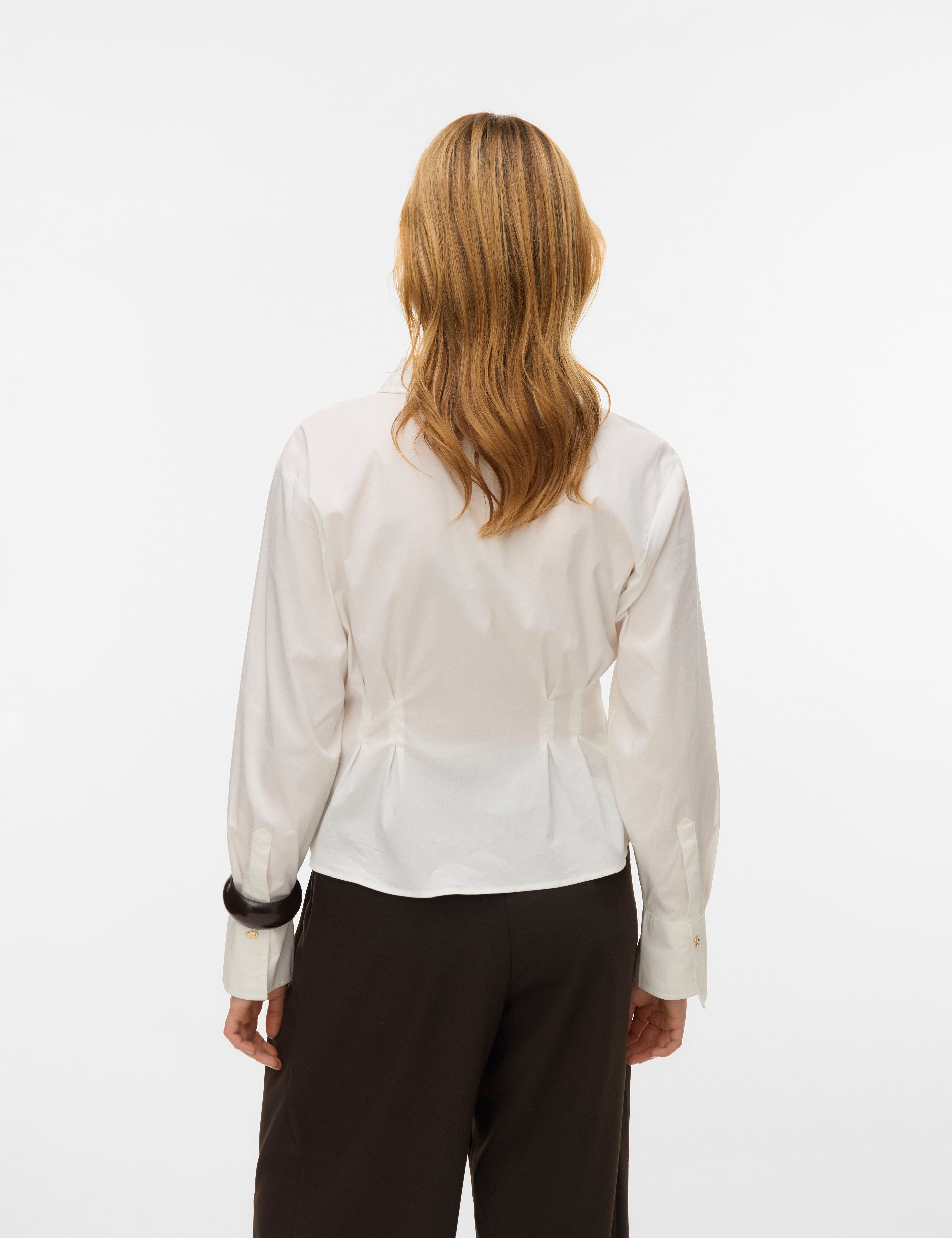VERO MODA VMFRIBA cuff top - snow white