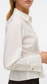 VERO MODA VMFRIBA cuff top - snow white