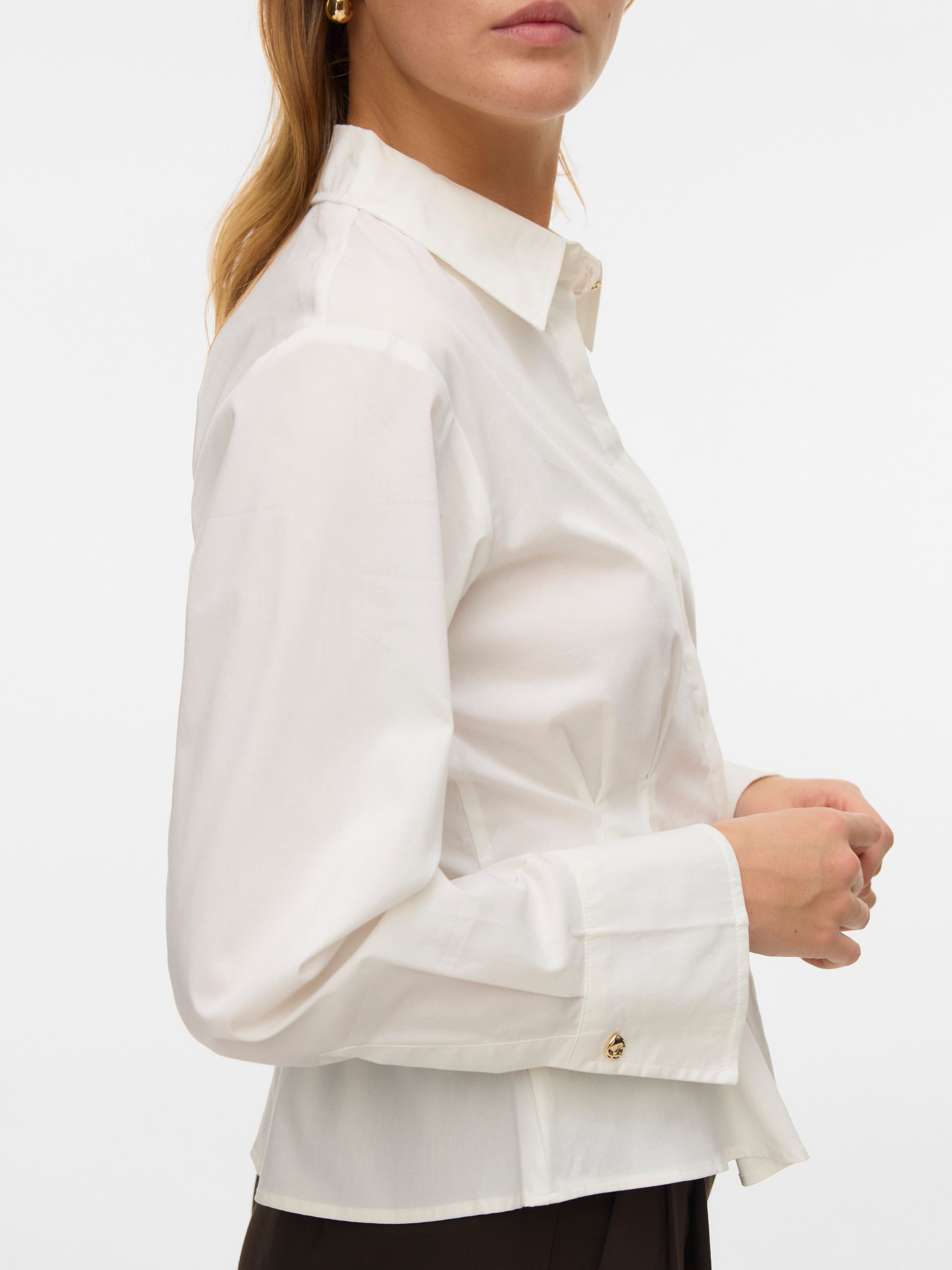 VERO MODA VMFRIBA cuff top - snow white