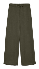 VERO MODA VMHALI wide pant boo in grape leaf - Image 3