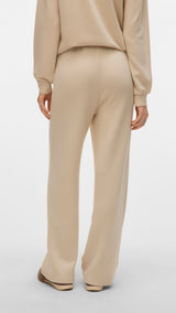 VERO MODA VMHALI wide pant boo in pumice stone - Image 2