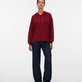 VERO MODA VMHALI hoodie boo in syrah - Image 1