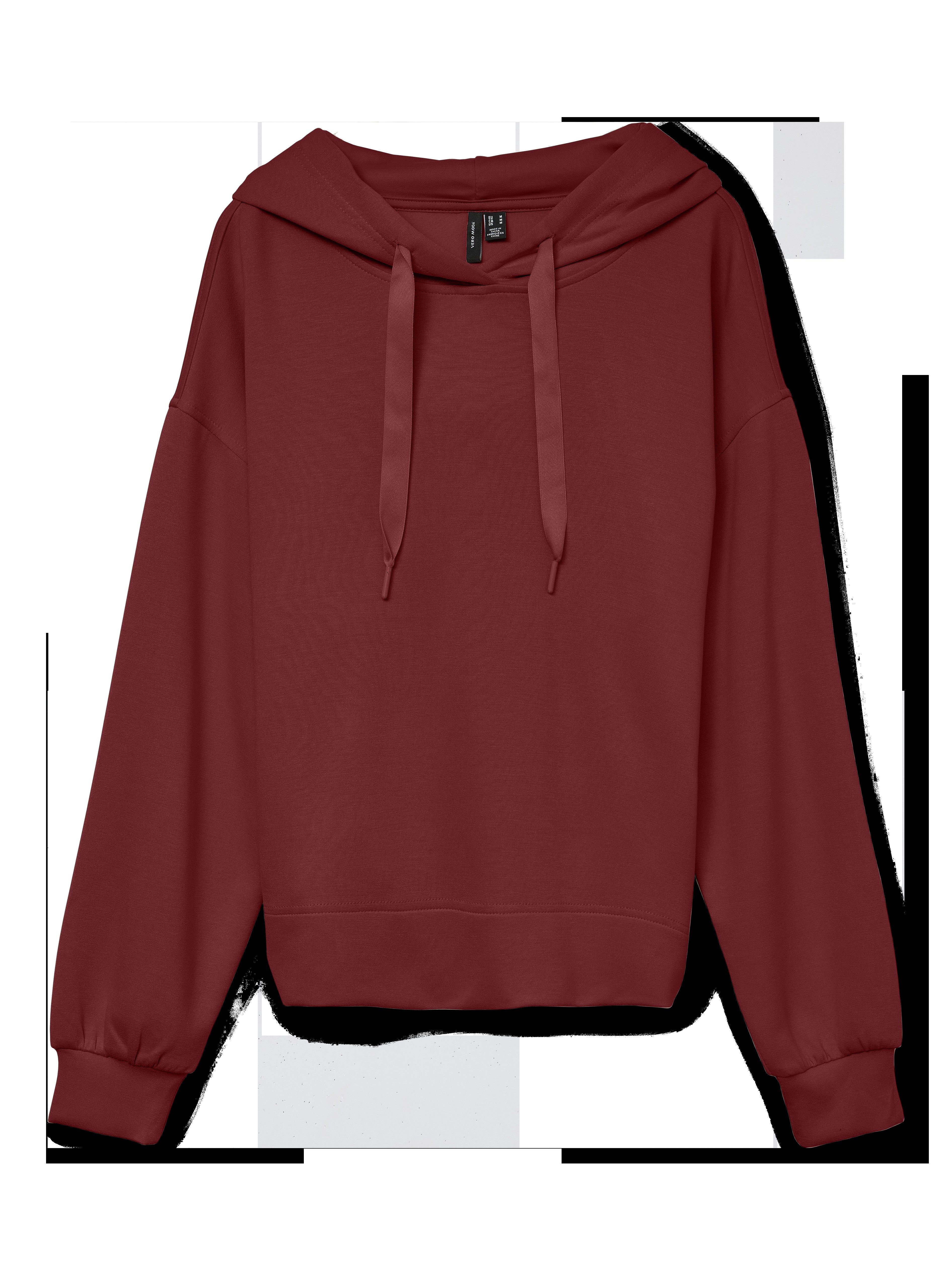 VERO MODA VMHALI hoodie boo in syrah - Image 3