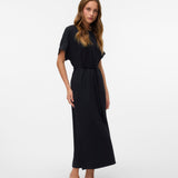 VERO MODA VMHALI 7/8 dress boo in black - Image 1