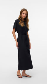 VERO MODA VMHALI 7/8 dress boo in black - Image 1