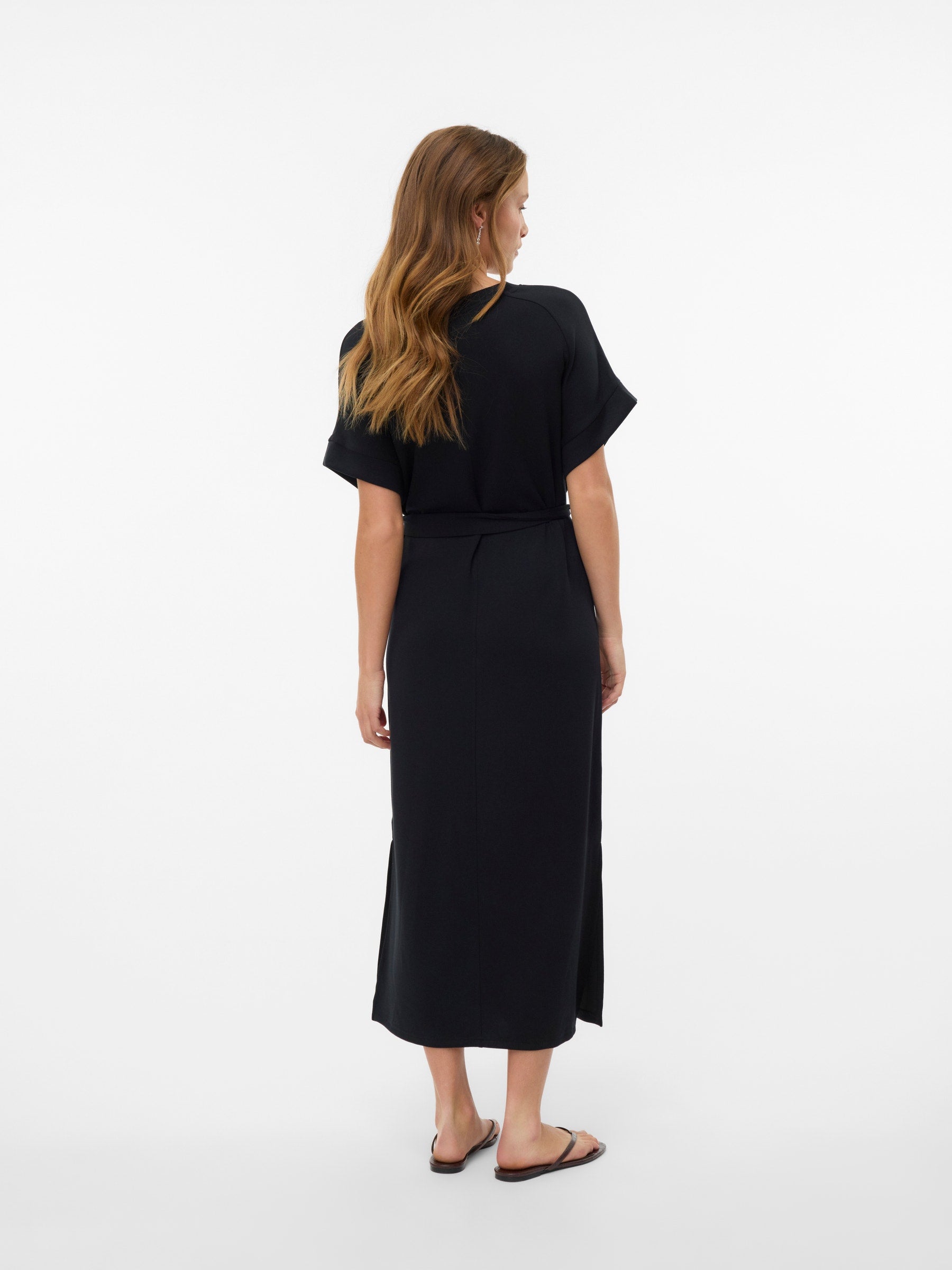 VERO MODA VMHALI 7/8 dress boo in black - Image 2