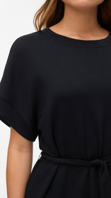 VERO MODA VMHALI 7/8 dress boo in black - Image 5
