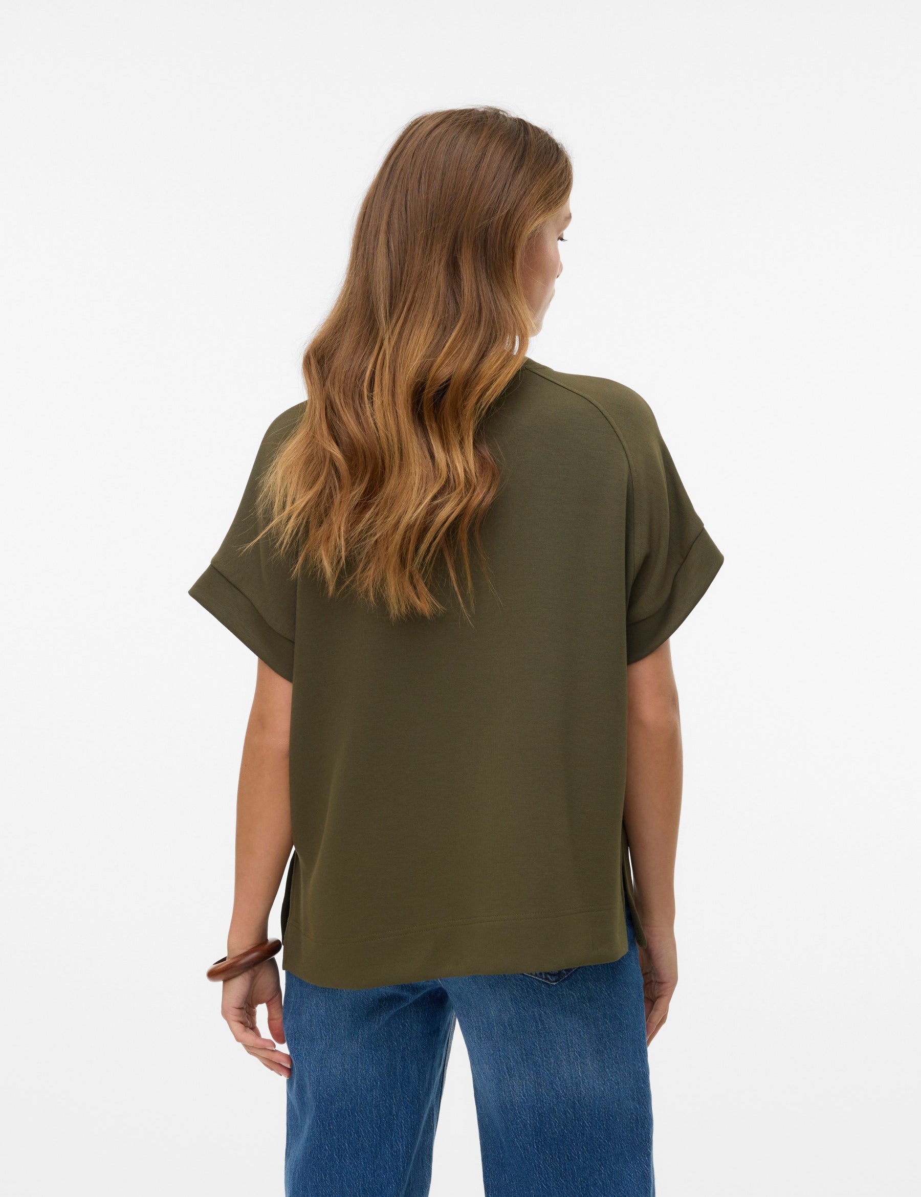 VERO MODA VMHALI top in grape leaf - Image 2
