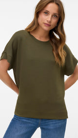 VERO MODA VMHALI top in grape leaf - Image 4