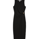 VERO MODA VMHOSANNA 7/8 dress - black