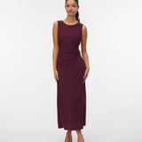 VERO MODA VMHOSANNA 7/8 dress - winetasting