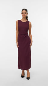 VERO MODA VMHOSANNA 7/8 dress - winetasting