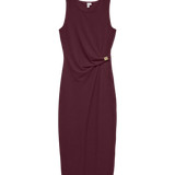 VERO MODA VMHOSANNA 7/8 dress - winetasting