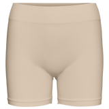VERO MODA VMJACKIE seamless mini shorts in tan - Image 3