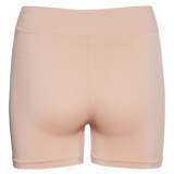 VERO MODA VMJACKIE seamless mini shorts in tan - Image 4