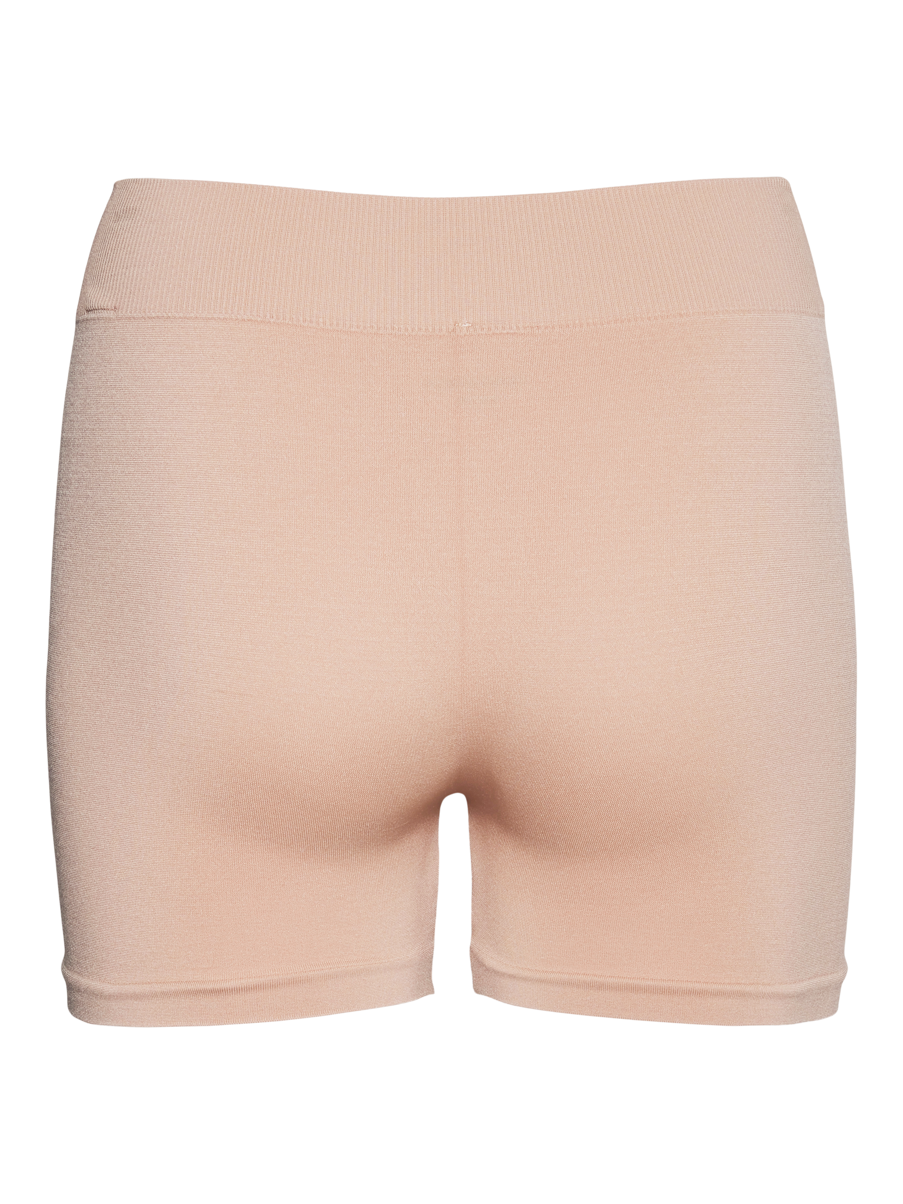VERO MODA VMJACKIE seamless mini shorts in tan - Image 4