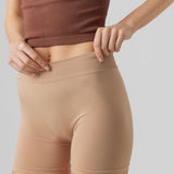 VERO MODA VMJACKIE seamless mini shorts in tan - Image 6