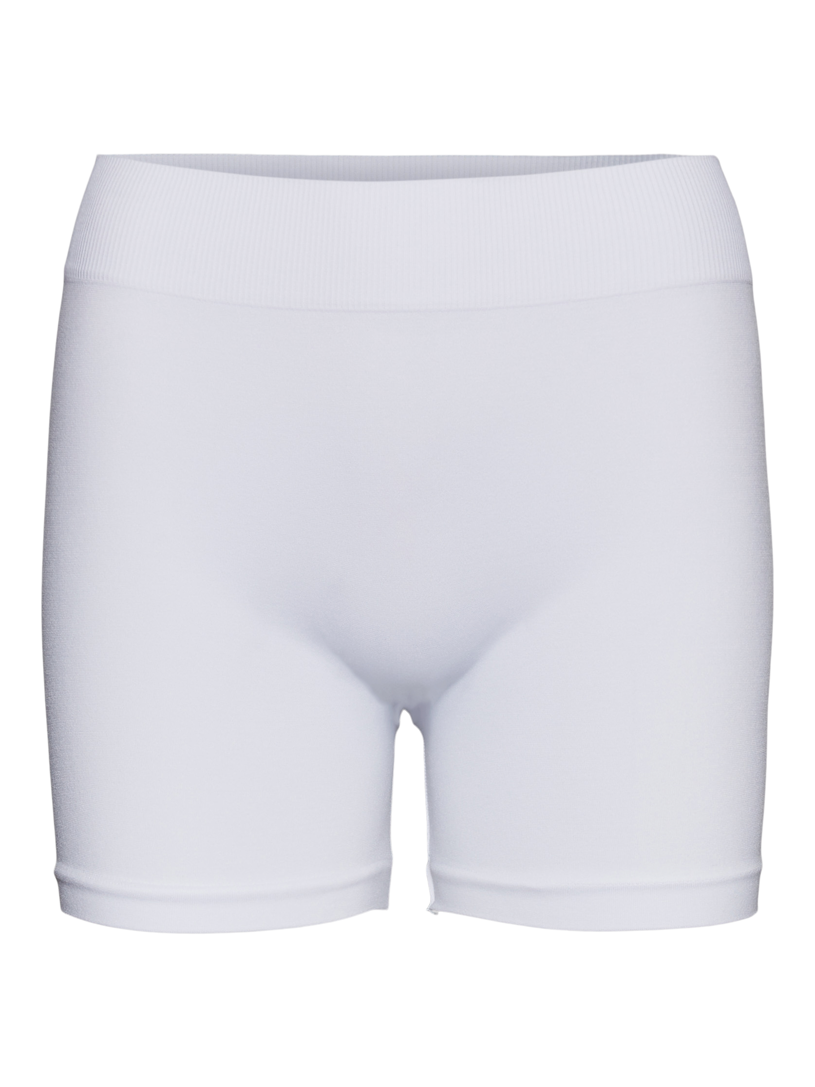 VERO MODA VMJACKIE seamless mini shorts in snow white - Image 3