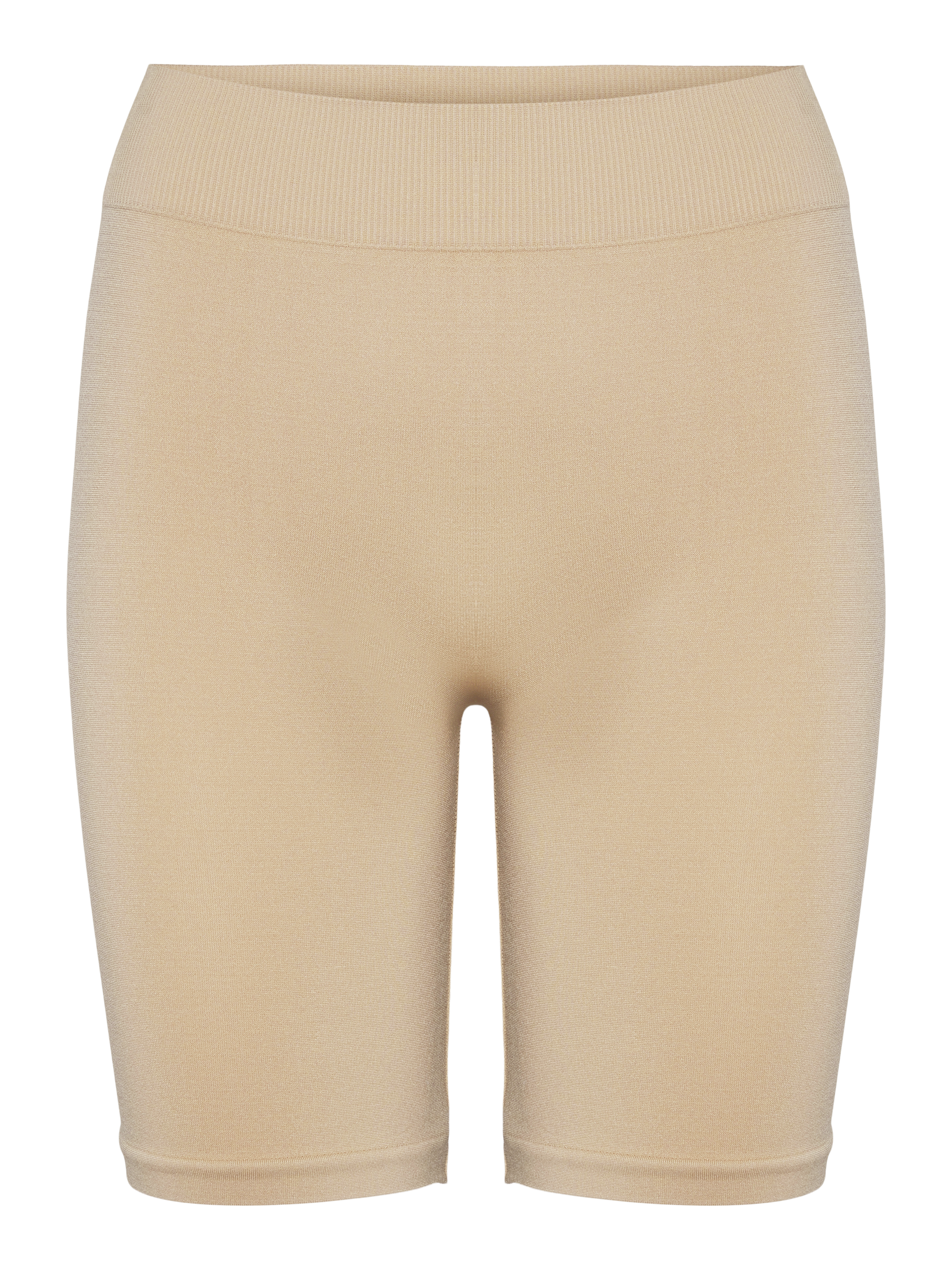 VERO MODA VMJACKIE shorts seamless in tan - Image 3
