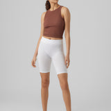 VERO MODA VMJACKIE shorts seamless in snow white - Image 4