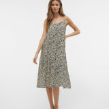 VERO MODA VMJOSIE calf singlet dress in black - Image 1