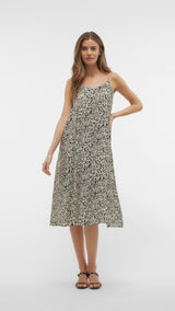 VERO MODA VMJOSIE calf singlet dress in black - Image 1
