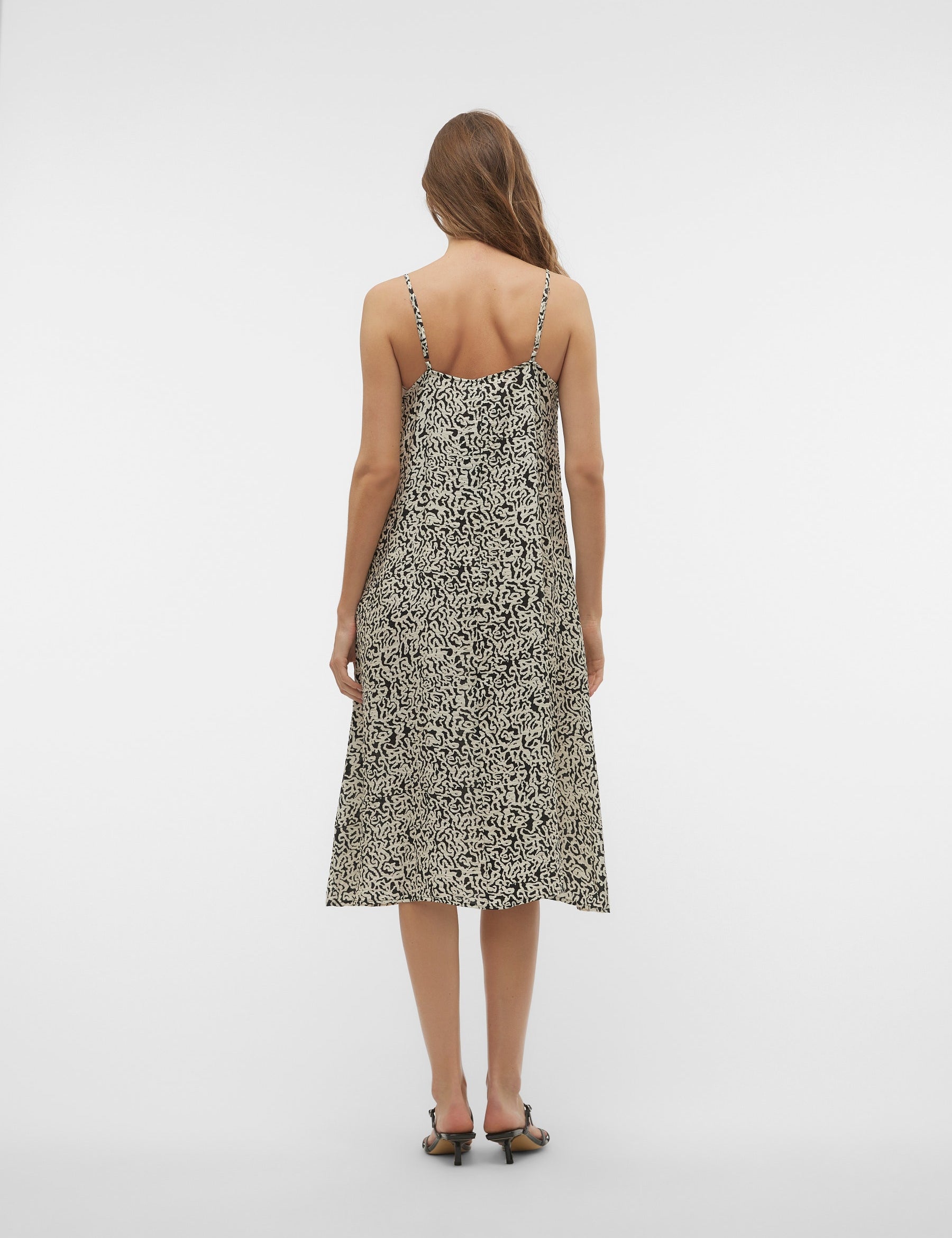 VERO MODA VMJOSIE calf singlet dress in black - Image 2