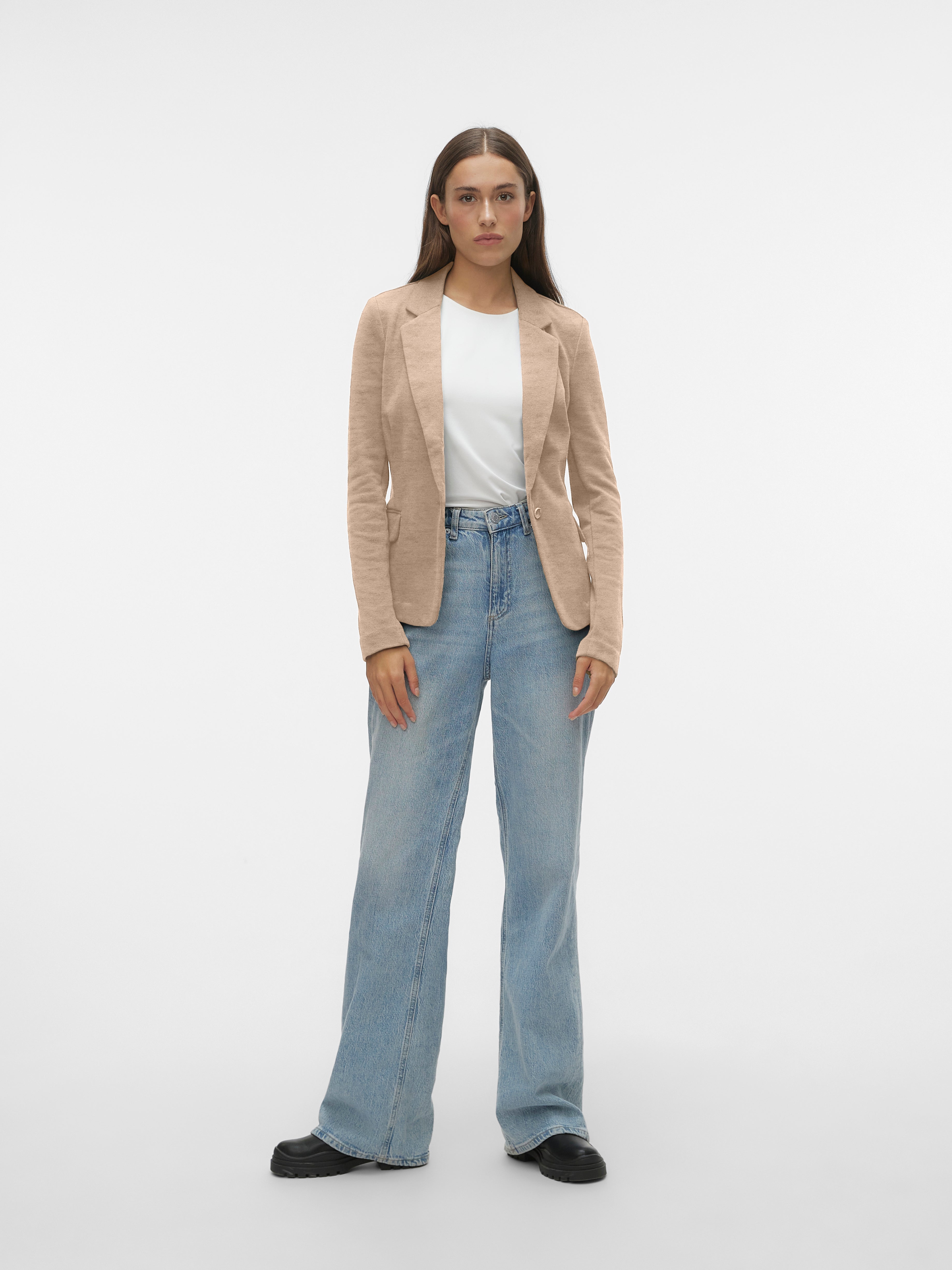VERO MODA VMJULIA blazer - silver mink