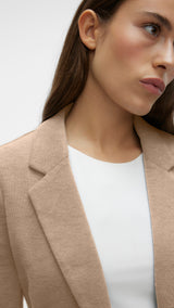 VERO MODA VMJULIA blazer in silver mink melange - Image 6
