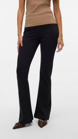 VERO MODA VMKAMMA flared jersey pant in black - Image 1