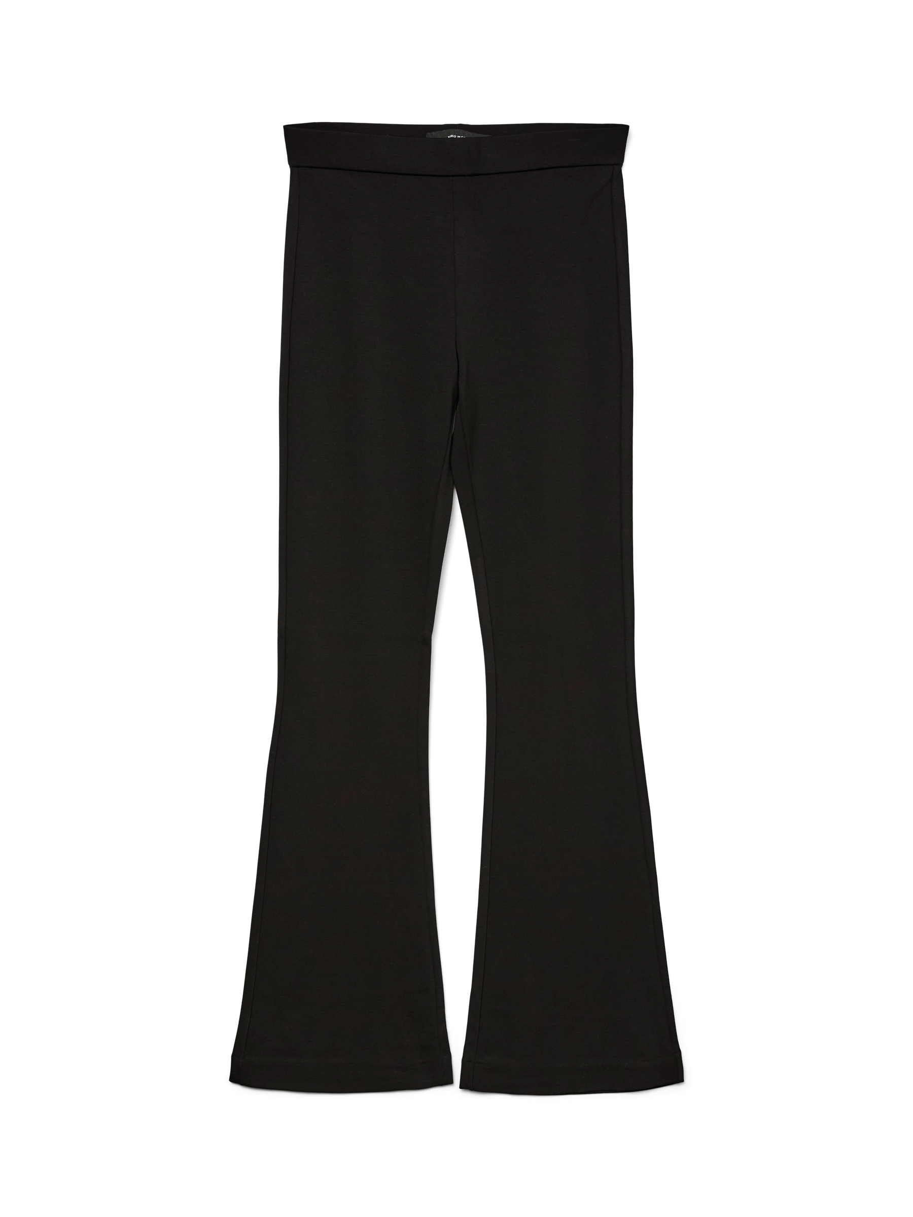 VERO MODA VMKAMMA flared jersey pant in black - Image 3