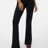 VERO MODA VMKAMMA flared jersey pant in black - Image 6