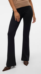 VERO MODA VMKAMMA flared jersey pant in black - Image 6