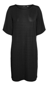 VERO MODA VMKANVA 2/4 tee dress - black