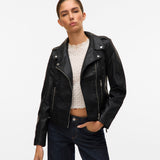VERO MODA VMKERRIULTRA short coated jacket in black - Image 1
