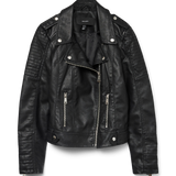 VERO MODA VMKERRIULTRA short coated jacket in black - Image 3