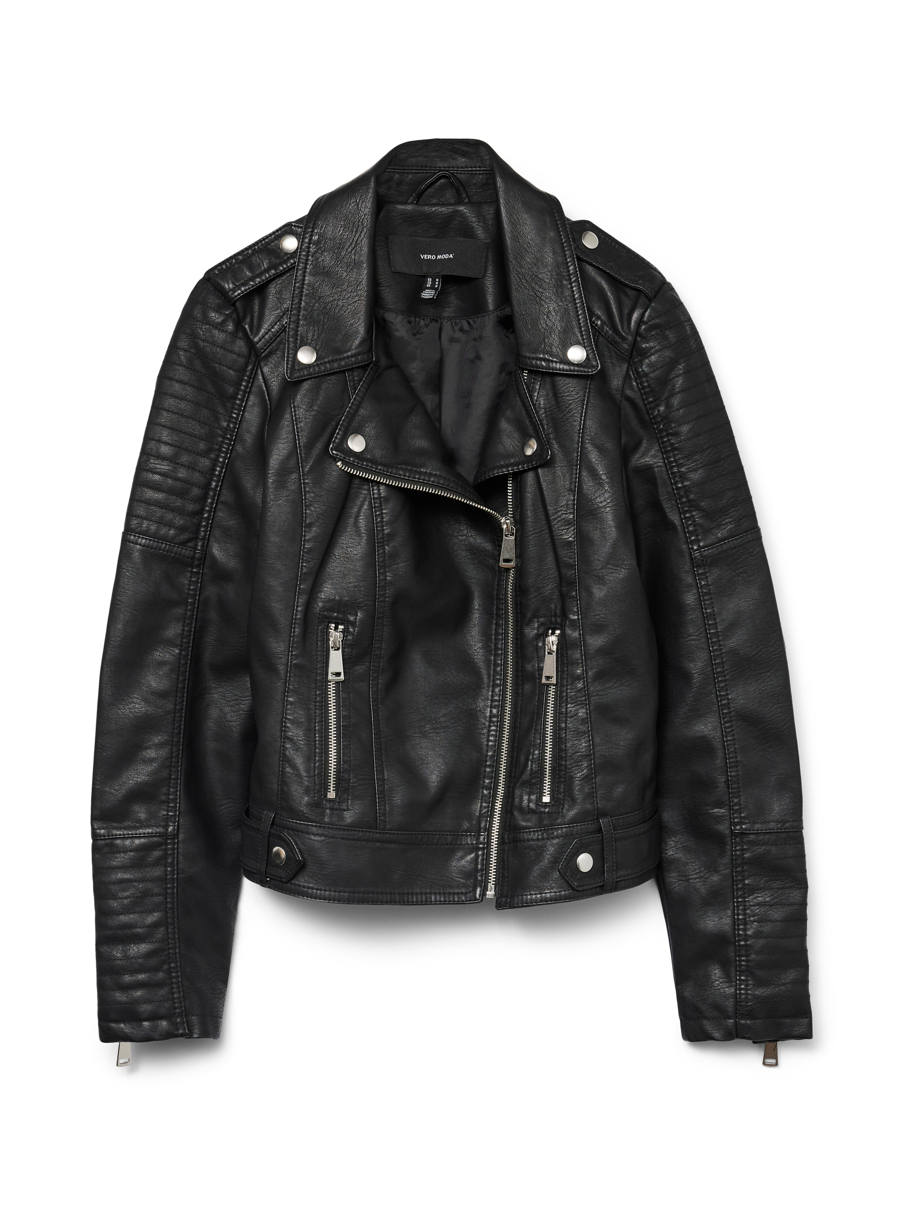 VERO MODA VMKERRIULTRA short coated jacket in black - Image 3