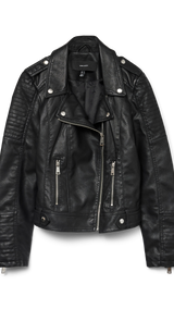 VERO MODA VMKERRIULTRA short coated jacket in black - Image 3