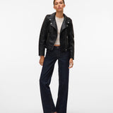 VERO MODA VMKERRIULTRA short coated jacket in black - Image 4