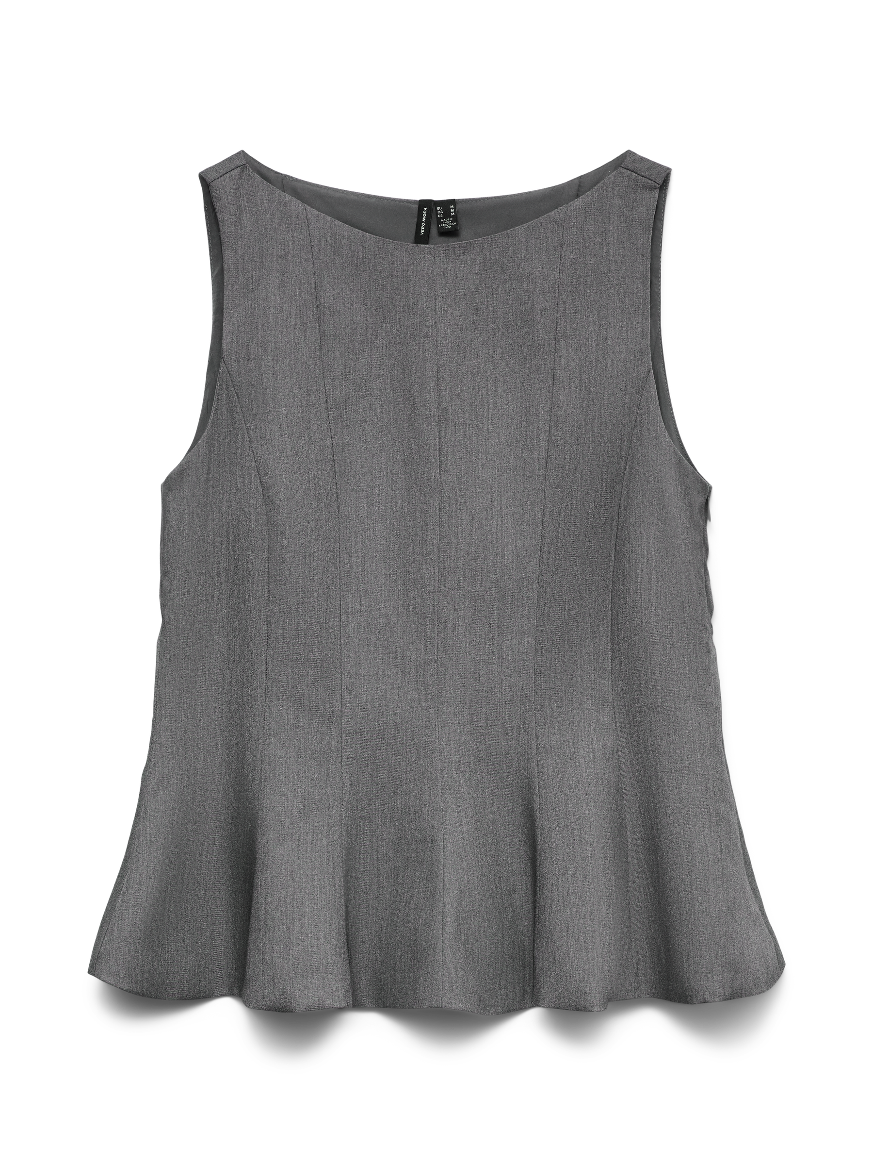 VERO MODA VMKIMBERLY top in dark grey - Image 3