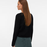VERO MODA VMKRISTI o-neck cardigan boo in birch - Image 2