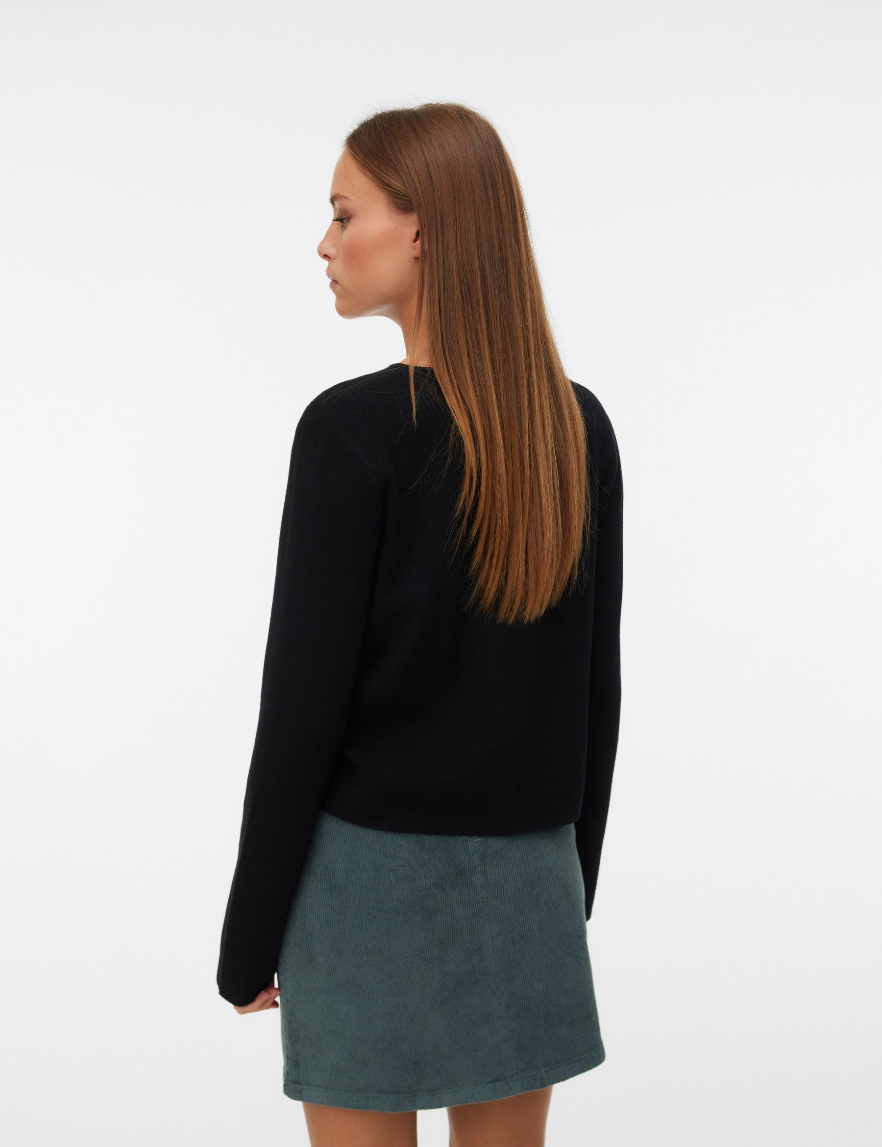 VERO MODA VMKRISTI o-neck cardigan boo in birch - Image 2