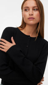 VERO MODA VMKRISTI o-neck cardigan boo in birch - Image 4
