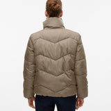 VERO MODA VMLIGARIO short jacket boo in silver mink - Image 2