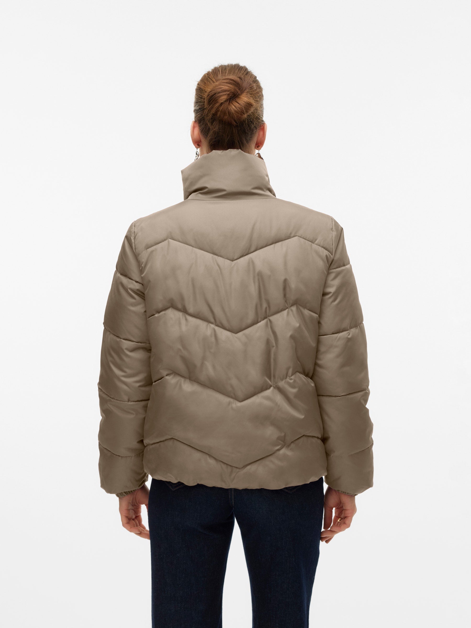 VERO MODA VMLIGARIO short jacket boo in silver mink - Image 2