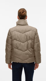 VERO MODA VMLIGARIO short jacket boo in silver mink - Image 2